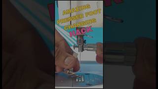 How to change presser foot EASY TRICK  Sewing machine  Uthram Sewing Systems  9188651703 [upl. by Eynaffit822]