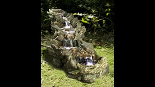 Giant Long Water Feature OUTDOOR INDOOR WATER FOUNTAIN water Fall Australia Melbourne Sydney TGOP [upl. by Finzer159]