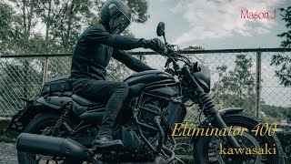 エリミネーターでMotovlog 22  オイル交換に行ってきた｜Kawasaki Eliminator 400 [upl. by Loree564]