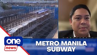 Metro Manila Subway is at quotpoint of no returnquot – DOTr [upl. by Hpeosj548]