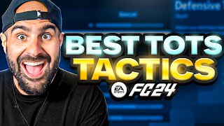 The BEST Custom Tactics and Formation in FC 24 [upl. by Grega429]