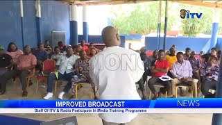 Staff Of ITV amp Radio Participate In Media Training Programme [upl. by Dualc]