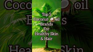 Top 5 coconut oil brands WOWSkinScienceIndia SriSriTattvaOfficial haircare skincare [upl. by Rinum]