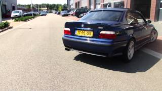 BMW E36 325i EXTREME M3 SOUND EXHAUST SPORTUITLAAT UITLAAT by www MAXIPERFORMANCE nl [upl. by Goldenberg880]