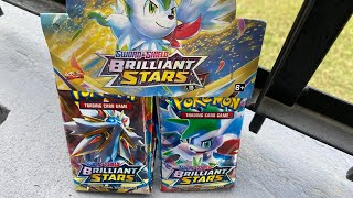 Brilliant Stars Pokemon Card Opening  Lovely Collection of Brilliant Stars Pokemon card Unboxing [upl. by Lonne]