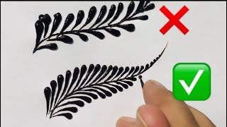 HENNA Basic Henna Design  Do’s amp Don’ts  Mehndi Tutorial  Ifrah’s Mehndi Design [upl. by Blithe]