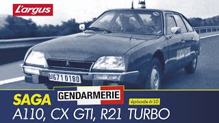 Musée de la Gendarmerie Les A110 CX GTI R21 Turbo de la BRI [upl. by Hadik]