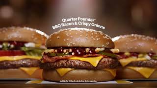 Maccas® NEW Quarter Pounder® Range is here [upl. by Zahc]