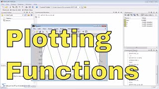 Matlab Tutorial  60  Plotting Functions [upl. by Sherr39]