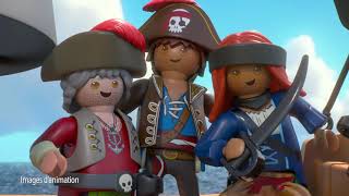 Les pirates et la vie à la ferme  PLAYMOBIL en Français [upl. by Svoboda]