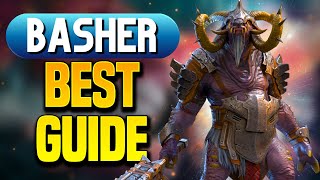 BASHER  A EPIC KING of CONTROL  BUILD amp GUIDE 2023 [upl. by Htebasil]