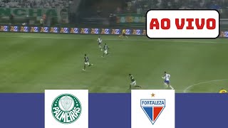 PALMEIRAS X FORTALEZA AO VIVO COM IMAGENS [upl. by Nhtanhoj]