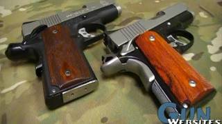 Kimber vs Springfield 1911 Compact 45acp Pistols [upl. by Elocon]