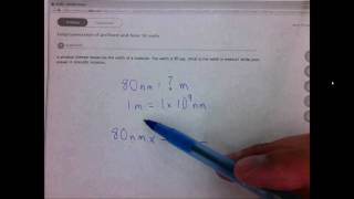 22d Interconversion of prefixed and base SI units [upl. by Nabois]