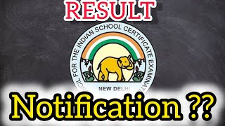 Notification ICSE Board Result 2024 [upl. by Averil167]