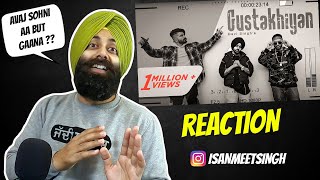 Gustakhiyan  Official Video I Davi Singh  The Landers  SYNC  REACTION [upl. by Suirad]