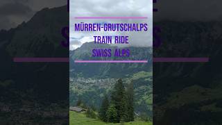 MürrenGrutschalps train ride Switzerland  Swiss Alps  Jun 2024 shorts [upl. by Ros372]