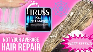 Fast Hair Repair Using The TRUSS NET MASK Step by Step Tutorial To Hydrate amp Reconstruct Your Hair [upl. by Rossuck]