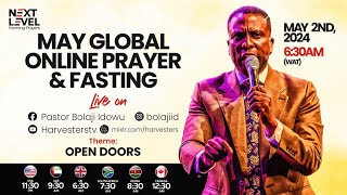 MAY ONLINE FASTING AND PRAYER  OPEN DOORS  DAY 2   PST BOLAJI IDOWU  MAY 2ND 2024 [upl. by Yemorej143]