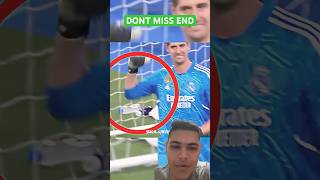 “De Bruyne ⚡ vs Courtois 🧤” shorts viral trending football soccer [upl. by Rand]