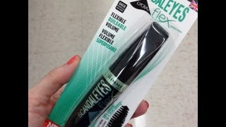 Review Rimmel Scandal Eyes Flex Mascara [upl. by Derrick781]