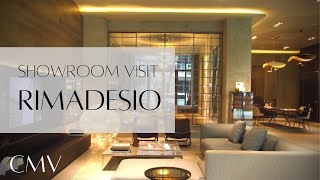 RIMADESIO MANILA SHOWROOM VISIT  Manila Luxury Interior  CMV Interior Designs 2020 [upl. by Nolyak]