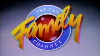 1988 The CBN Family Channel Weekend Westerns Commercial [upl. by Maxie]