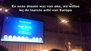 Foppe de Haan over de aanloop naar het WEURO 2017  SportsSpeakers [upl. by Ellennoj316]