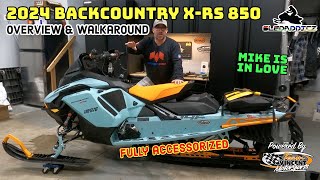 2024 SkiDoo Backcountry XRS 850  Overview amp Walkaround  The Perfect Crossover Snowmobile [upl. by Engeddi9]