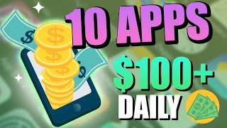 10 Online Money Making Apps To Earn 100 Daily  Make Money Online 2023 [upl. by Avon337]