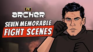 7 of Archer’s Most Memorable Fight Scenes  FX [upl. by Sral]