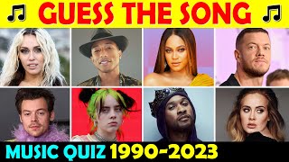 Guess the Song 🎵 19902023 One Song Each Year  Music Quiz 🎶🎤 [upl. by Anawk]