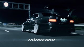 Stanced Toyota Chaser Tourer V JZX100  KONIGRIDE [upl. by Keyte]