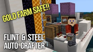 EASY Flint amp Steel Auto Crafter for Minecraft [upl. by Hollister]