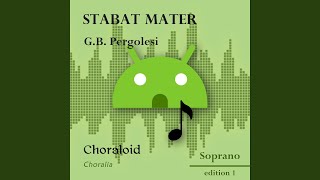 Stabat Mater Stabat Mater dolorosa Voice with metronome [upl. by Aihsetal]