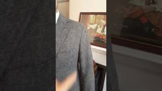 SCOTTISH TWEED SUIT by Walker Slater  Bespoke Tailor Alteration Talk [upl. by Jenine]