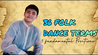 36 FOLK DANCE TERMS [upl. by Oivatco640]