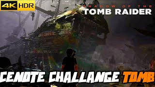 Shadow of the Tomb Raider  CENOTE CHALLENGE TOMB PUZZLE SOLUTION PS5 4K  60FPS [upl. by Pearle]