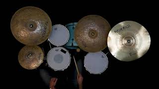 Istanbul Agop Turk Turk Jazz and Trash Hit Cymbals [upl. by Lleirbag211]