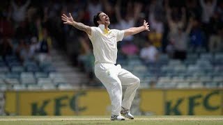 Every Mitchell Johnson wicket from the 201314 Ashes [upl. by Nnek]