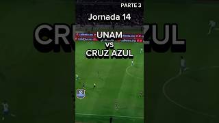 PARTE 3  LIGA MX  AP24  J14  UNAM 02 CAZ futbol ligamx pumas cruzazul [upl. by Niowtna]