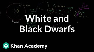 White and black dwarfs  Stars black holes and galaxies  Cosmology amp Astronomy  Khan Academy [upl. by Jeanine]