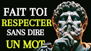 Comment montrer VOTRE VALEUR sans dire un seul mot  stoïcisme [upl. by Htbazile77]