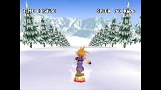 Final Fantasy VII  Snowboarding in Great Glacier WR [upl. by Frankie]