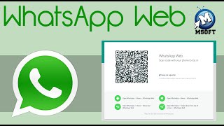 WhatsApp Web الحل الامثل لاستخدام واتساب على حاسوب  Msoft [upl. by Enirrok473]