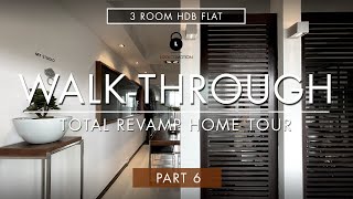 3 ROOM HDB FLAT  A Full WalkThrough HDB 3 Room Resale Flat Tour  ASMR [upl. by Sualokin]