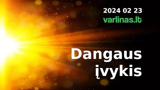 Varlinas tiesiogiai  2024 02 23  Dangaus įvykis [upl. by Jarvey]