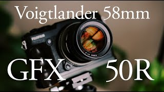 Voigtlander 58mm  GFX 50R WEDDING amp REAL LIFE REVIEW [upl. by Aaberg377]