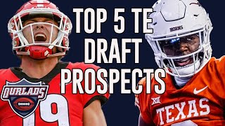 Top 5 Tight End Draft Prospects at This Moment 🏈 🚀 [upl. by Lramaj450]