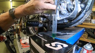 Yamaha Autolube Oil Pump stroke adjustment and verification [upl. by Aslam505]